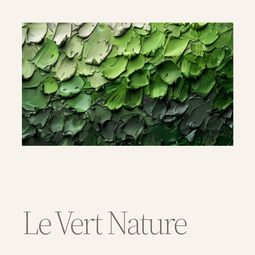 Cuisine aux accents de vert nature, inspirée des paysages corses, pour une ambiance apaisante et organique