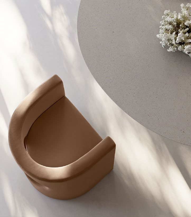GALLOTTI&RADICE H2O Petit fauteuil avec accoudoirs - Designer Studiopepe